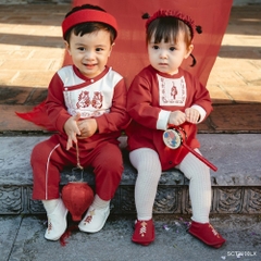 BU Baby (1M-12M) Set Body dài tay, Body chip mã Lộc Xuân BU Baby SCT2100LX | Hàng chính hãng