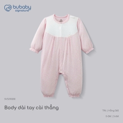 BU Baby (0M-9M) Body dài tay cài giữa Little Rainbow BU Viscose IVS2102LR | Sơ sinh chính hãng