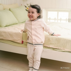 (6M-5Y) Bộ dài tay Thu đông cho bé Bubaby Signature Cotton BCT110202 | Quần áo BU Baby chính hãng