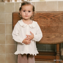(6M-24M) Bộ dài tay cài giữa cổ sen BU Baby Bamco BBC1102CS| Quần áo Bubaby chính hãng