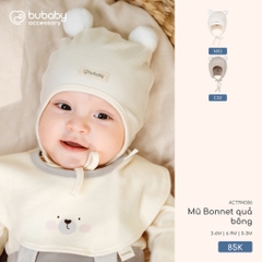 (0M-12M) Set Body chip dài tay cài vai Thu êm cho bé Bubaby Cotton BCT210103 | Body BU chính hãng