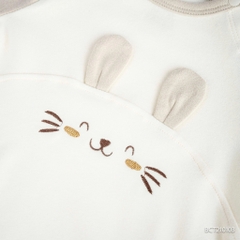 (0M-12M) Set Body chip dài tay cài vai Thu êm cho bé Bubaby Cotton BCT210103 | Body BU chính hãng