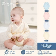 (NB-12M) Body chip dài tay, ngắn tay Molist Bubaby  BMD210500 | Body BU Baby  Chính hãng