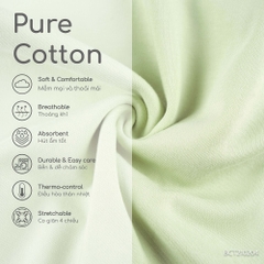 (1M-12M) Body dài tay cài giữa cổ trụ, cổ Peter Pan Bubaby Cotton Thu nhẹ BCT210204 BCT2103IM | Quần áo chính hãng
