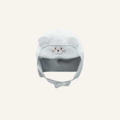 (1M-12M) Mũ  phi công Thu đông cho bé Bubaby Cotton ACT198800| Phụ kiện BU chính hãng