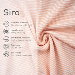 (18M-5Y)  Bộ dài tay cài giữa bèo cổ Pijama mặc ở nhà, đồ ngủ cho bé BU Siro BSR1102BC | Quần áo Bubaby chính hãng