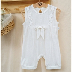 (1M-12M) Bộ body đùi sát nách vai Bubaby Molist BMD246100 | Quần áo BU chính hãng