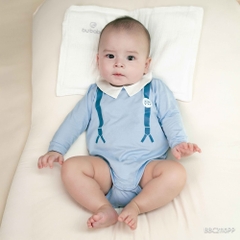 ( 1M-12M) Body chip dài tay cài sau cổ Peter Pan BU Baby Bamco BBC2110PP| Quần áo Bubaby chính hãng