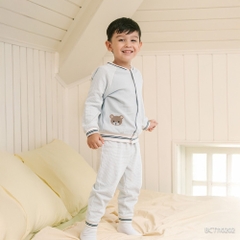 (6M-5Y) Bộ dài tay Thu đông cho bé Bubaby Signature Cotton BCT110202 | Quần áo BU Baby chính hãng