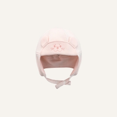 (1M-12M) Mũ  phi công Thu đông cho bé Bubaby Cotton ACT198800| Phụ kiện BU chính hãng