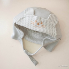 (1M-12M) Mũ  phi công Thu đông cho bé Bubaby Cotton ACT198800| Phụ kiện BU chính hãng