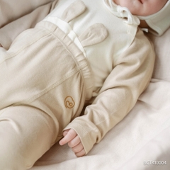 (1M-9M) Quần legging dài  liền tất BU Baby Cotton BCT410004 | Bubaby chính hãng
