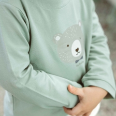 (6M-24M) Bộ dài tay cài vai Thu êm Bubaby Cotton BCT110109 | Quần áo chính hãng