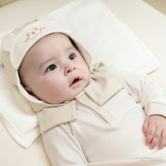 (1M-12M) Mũ  phi công Thu đông cho bé Bubaby Cotton ACT198800| Phụ kiện BU chính hãng