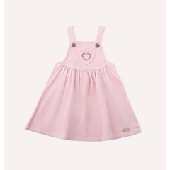 (12M-5Y) Váy liền dài tay bèo cổ + Váy Yếm Thu nhẹ cho bé gái Bubaby Cotton BCT513300 | Quần áo BU Chính hãng