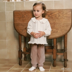 (6M-24M) Bộ dài tay cài giữa cổ sen BU Baby Bamco BBC1102CS| Quần áo Bubaby chính hãng