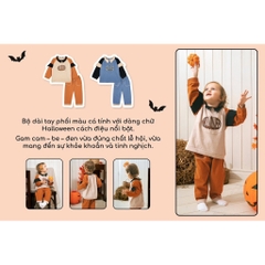 (1M-5Y) Đồ Halloween cho bé trai bé gái Bubaby Cotton BCT1103HL | Quần áo BU Baby chính hãng