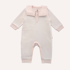 (1M-12M) Body dài tay cổ thủy thủ Thu đông cho bé Bubaby Cotton BCT215300| Quần áo Bubaby chính hãng