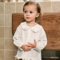 (6M-24M) Bộ dài tay cài giữa cổ sen BU Baby Bamco BBC1102CS| Quần áo Bubaby chính hãng