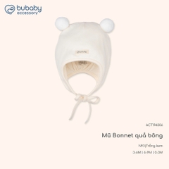 (0M-12M) Set Body chip dài tay cài vai Thu êm cho bé Bubaby Cotton BCT210103 | Body BU chính hãng