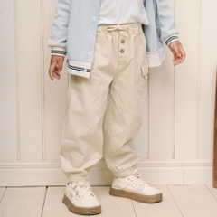 (12M-5Y) Quần dài Kaki Túi ốp Bomber Bubaby BKK4162BB | Quần áo BU Baby chính hãng