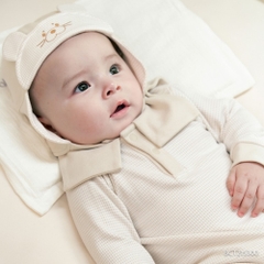 (1M-12M) Body dài tay cổ thủy thủ Thu đông cho bé Bubaby Cotton BCT215300| Quần áo Bubaby chính hãng