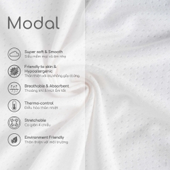 (0M-12M) Bộ ngắn tay cài giữa  BU Baby Molist BMD130200 | Bubaby chính hãng