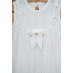 (1M-12M) Bộ body đùi sát nách vai Bubaby Molist BMD246100 | Quần áo BU chính hãng