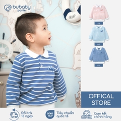 (6M-5Y) Áo Polo dài tay Mini Lines BU Baby Ponie, Cotton áo dài tay thu đông, áo dài tay trẻ em | PCT310300