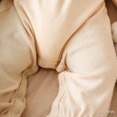 (1M-12M) Body dài tay cài vai Nhún ngực mùa Thu êm Bubaby Siro BSR2101NN | Body chính hãng
