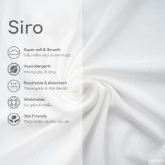 BU Baby (NB-6M) Bộ dài tay cài chéo tai gấu Bubaby Siro  BSR110811| Quần áo chính hãng