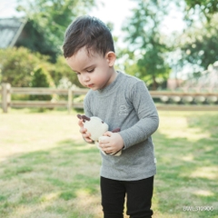 (6M-5Y Áo dài tay cao cổ mùa Thu êm Bubaby Lennie BWL310900 | Áo chính hãng