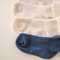 BU Baby (0-12M) Tất trẻ em cao cổ Baby BU Baby Cotton ACT2336P4 | Phụ kiện chính hãng