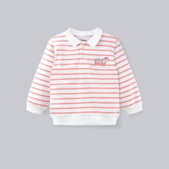 (6M-5Y) Áo Polo dài tay Mini Lines BU Baby Ponie, Cotton áo dài tay thu đông, áo dài tay trẻ em | PCT310300