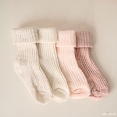 BU Baby (0-12M) Tất trẻ em cao cổ Baby BU Baby Cotton ACT2336P4 | Phụ kiện chính hãng