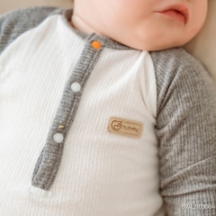 (1M-12M) Body chip dài tay cổ trụ Mùa Thu êm  Bubaby Lennie  BWL210300 | Body chính hãng