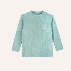 (6M-5Y Áo dài tay cao cổ mùa Thu êm Bubaby Lennie BWL310900 | Áo chính hãng