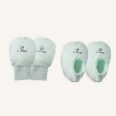 Bộ bao chân, bao tay cho bé Bambus - ABB400005 | Phụ kiện BU Baby Chính hãng