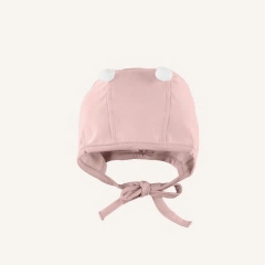 BU Baby (0-12M) Mũ Buộc dây Quả bông ABC1943QB Muda cho bé trai, bé gái  sơ sinh - Bamco  - Mũ bu baby - Mũ Bu sơ sinh