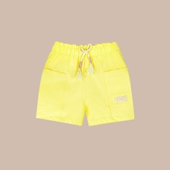 BU Baby (6M-5Y)  Quần cộc short đùi túi ốp kiểu dáng thể thao năng động Cotton KCT4300A1 | Hàng Chính Hãng