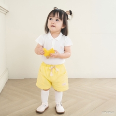 BU Baby (6M-5Y)  Quần cộc short đùi túi ốp kiểu dáng thể thao năng động Cotton KCT4300A1 | Hàng Chính Hãng