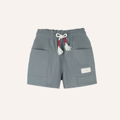 BU Baby (6M-5Y)  Quần cộc short đùi túi ốp kiểu dáng thể thao năng động Cotton KCT4300A1 | Hàng Chính Hãng