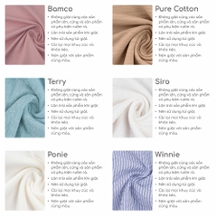 BU baby (1M-12M) Mũ Bonnet có vành BU Baby Cotton ACT194304 | Phụ kiện chính hãng
