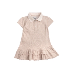 (1Y-5Y) Váy ngắn tay bèo gấu, váy liền sát nách cổ Polo BU Baby Ponie BPN53BG00 BPN540300 | Váy Bubaby chính hãng