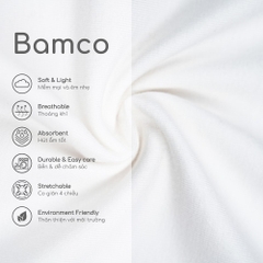 BU Baby (6M-5Y)  Bộ cộc tay cổ tròn cho bé thoáng mát năng động Bamboo SBC13042 | Quần áo Chính hãng