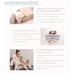 BU baby (1M-12M) Mũ Bonnet có vành BU Baby Cotton ACT194304 | Phụ kiện chính hãng