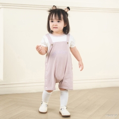 BU Baby (0M-12M) Bodysuit cộc tay phối mầu xinh khỏe cho bé Viscose IVS233128 | Body Chính hãng