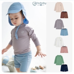BU Baby (6M-24M)  Bộ quần áo bơi dài tay quần đùi khóa sau cho bé UPF 50+ BSM171302 | Quần áo chính hãng