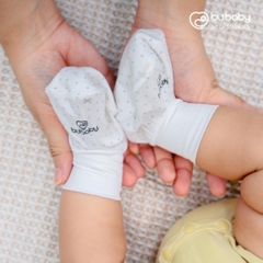 Bộ bao tay bao chân Bambus cho bé sơ sinh ABB400001 - | Phụ kiện BU chính hãng
