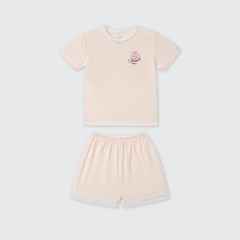 LaPom LP - Bộ cộc tay La Pomme Donut - Đồ sơ sinh cho bé - Đồ sơ sinh bé trai - Baby - Đồ sơ sinh bé gái